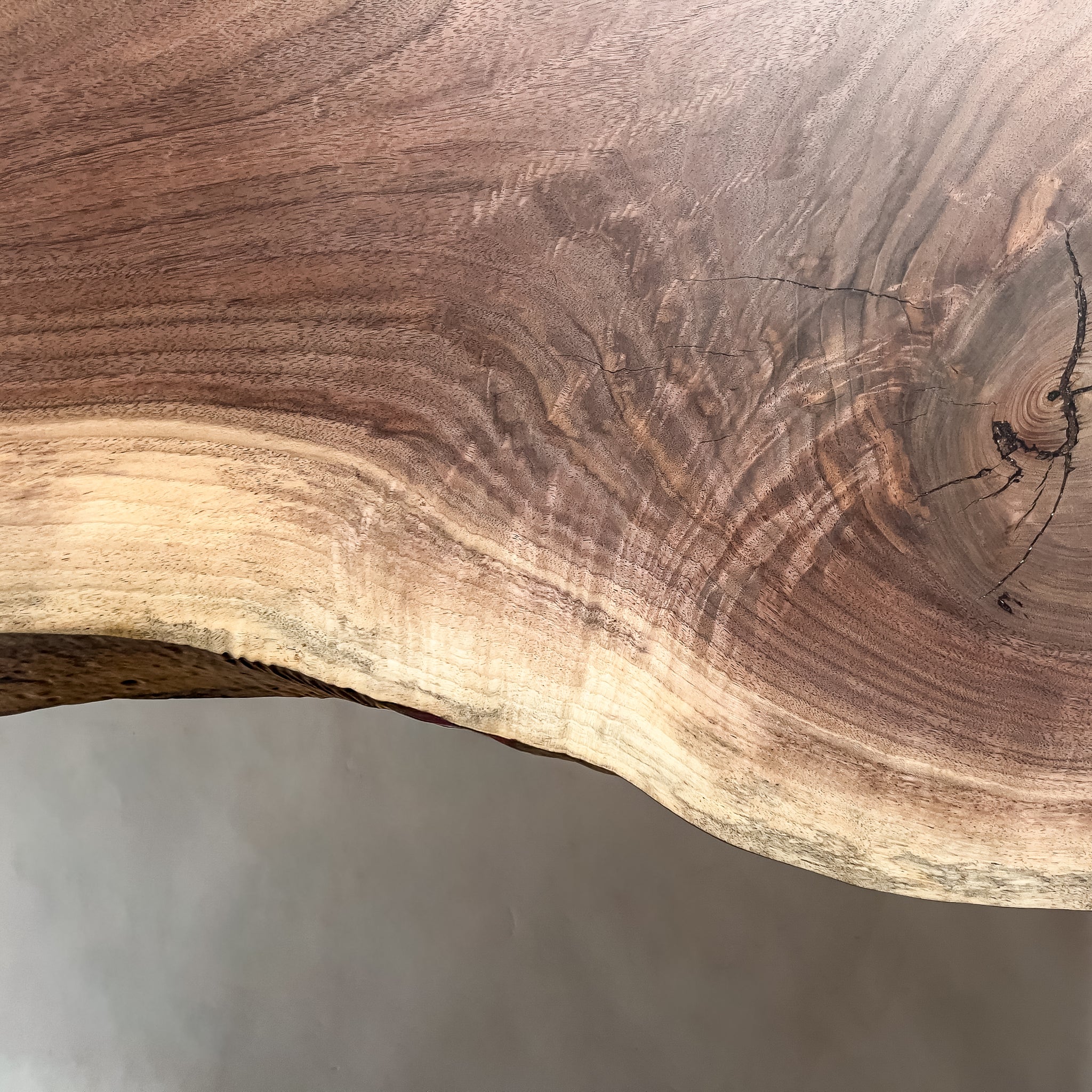 No.2086　ウォールナット/一枚板ダイニングテーブル