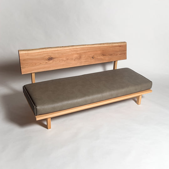 No.2258N　吉野杉（よしのすぎ）/天然無垢 一枚板ソファ