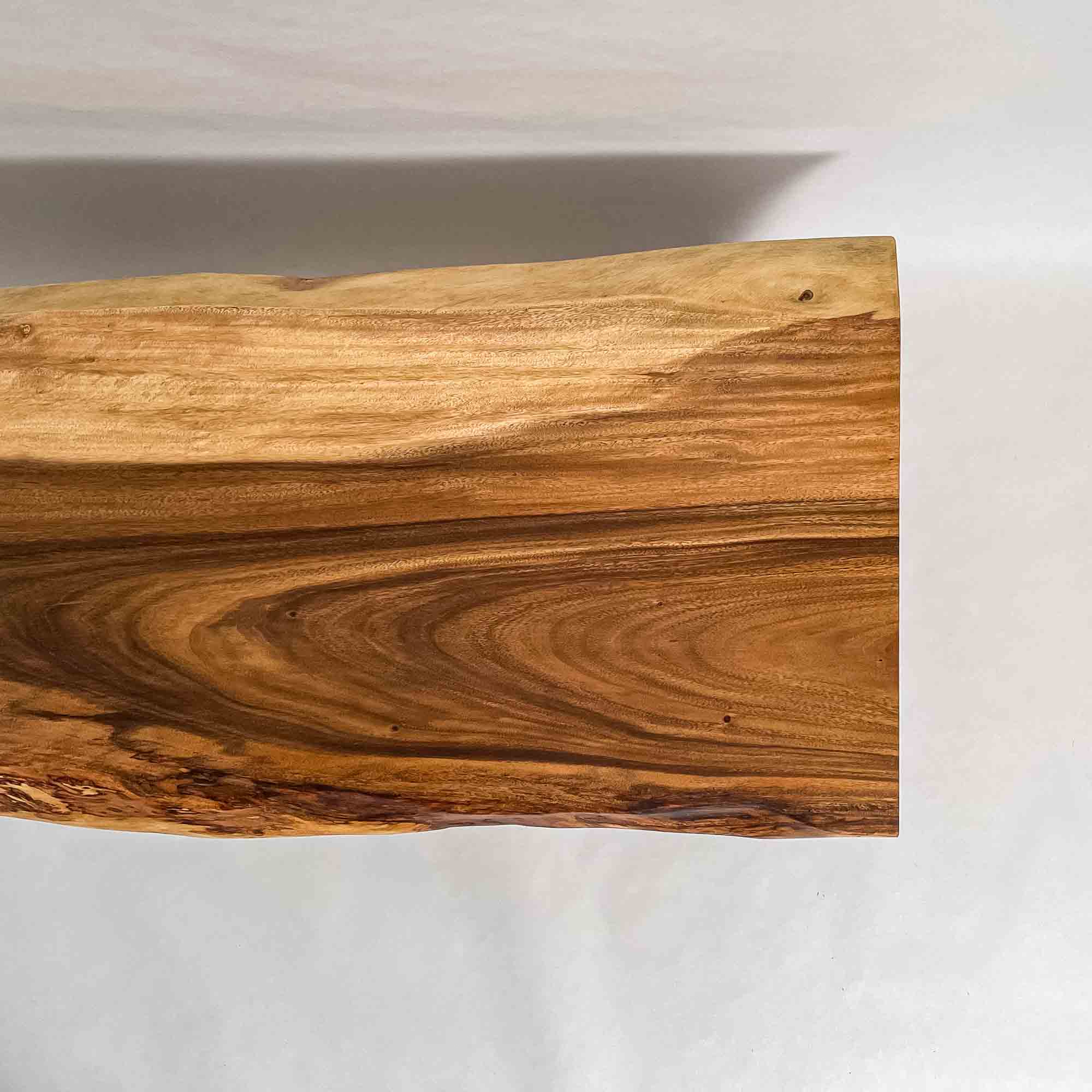 KIDO MEIMOKU モンキーポッド一枚板ダイニングテーブル｜140cm（4人