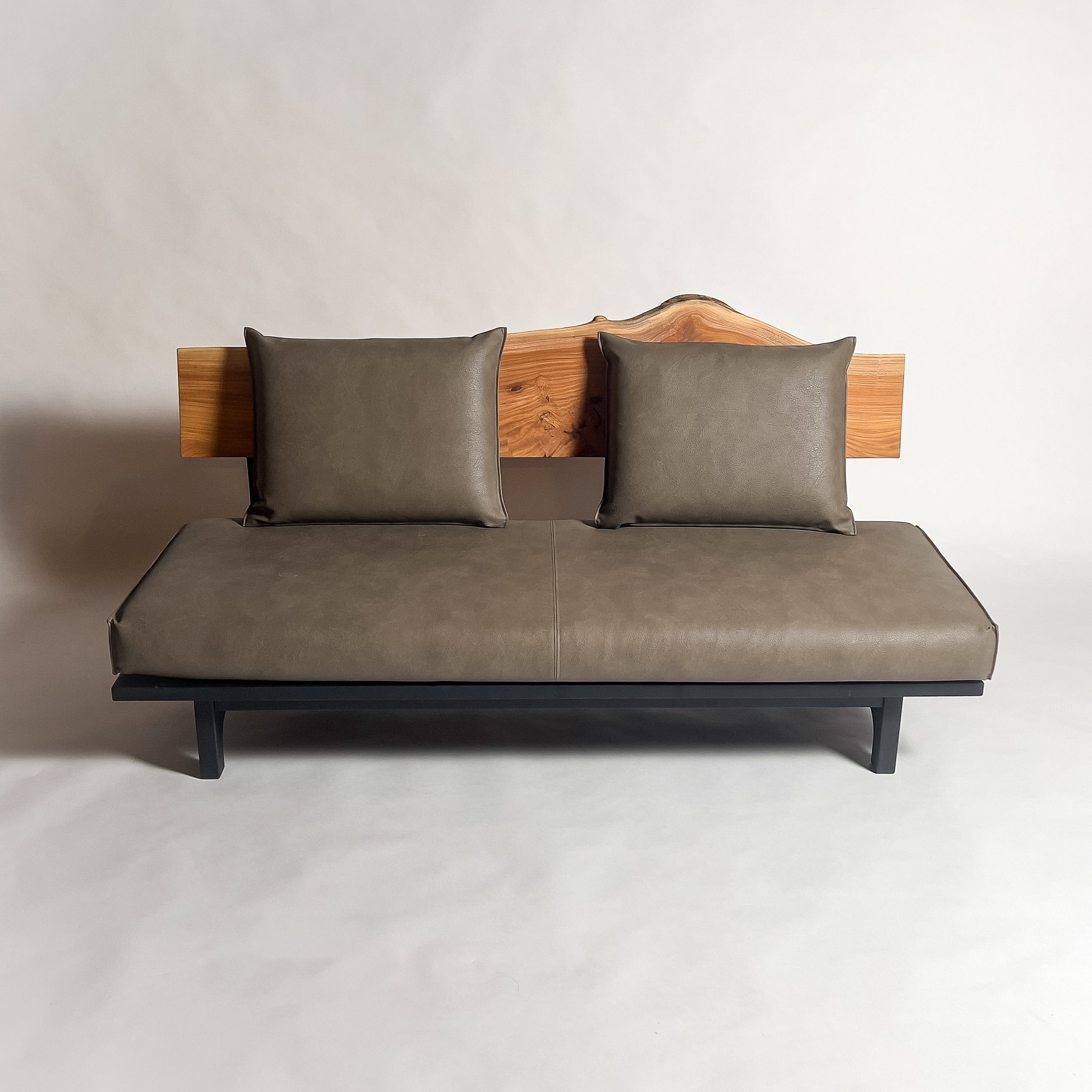 No.1985B3　欅（けやき）/天然無垢 一枚板ソファ