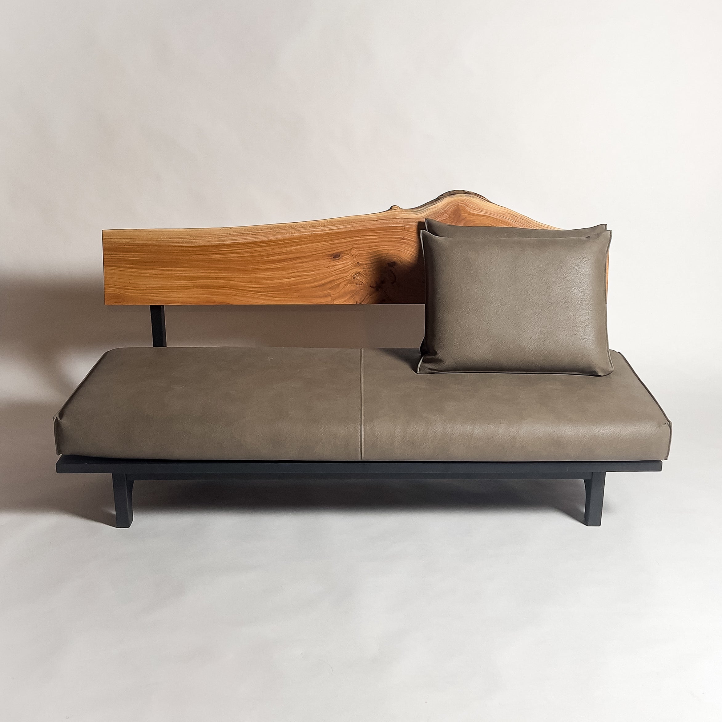 No.1985B3　欅（けやき）/天然無垢 一枚板ソファ