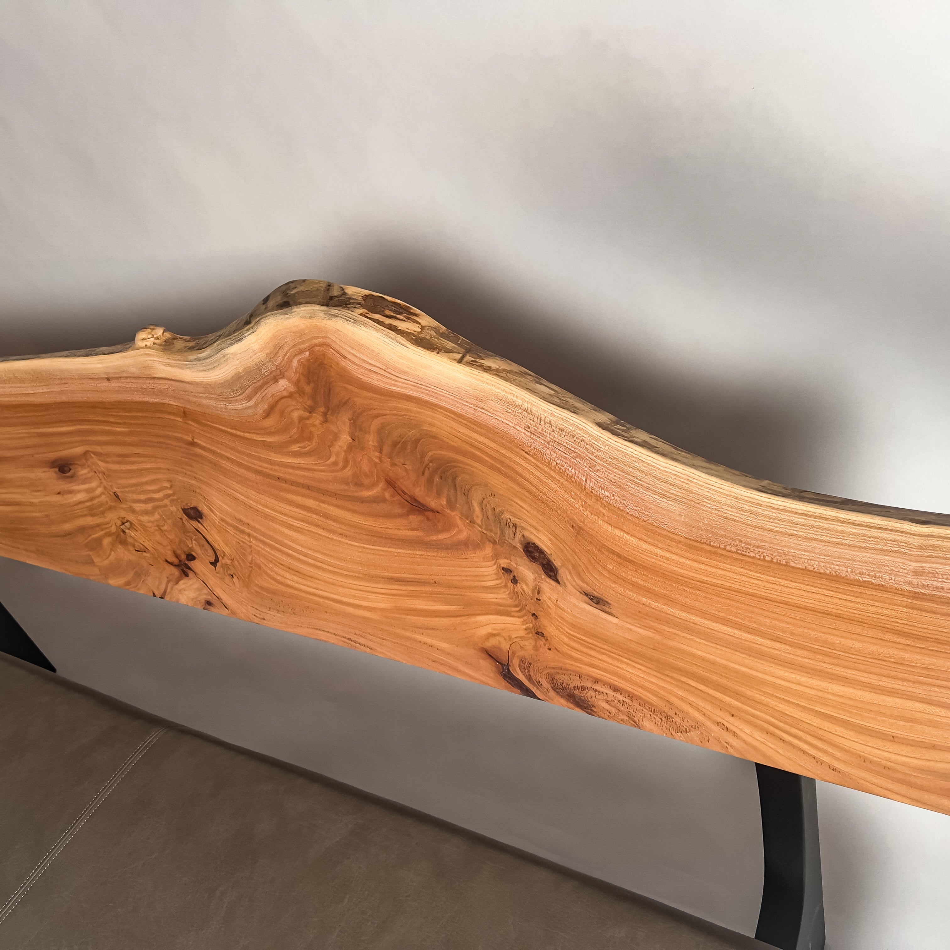 No.1985B3　欅（けやき）/天然無垢 一枚板ソファ