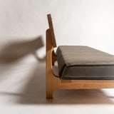 No.1985N3　欅（けやき）/天然無垢 一枚板ソファ