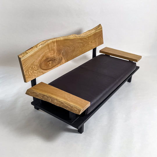 No.1989B　黄檗（きはだ）/一枚板ソファ