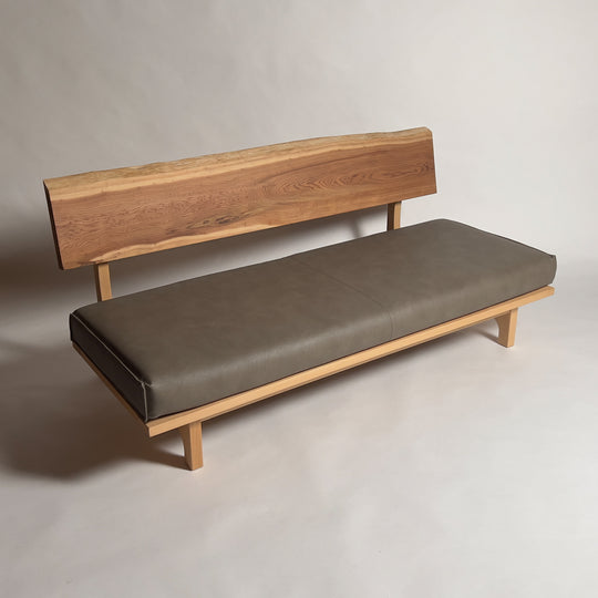 No.1987N3　吉野杉（よしのすぎ）/天然無垢 一枚板ソファ