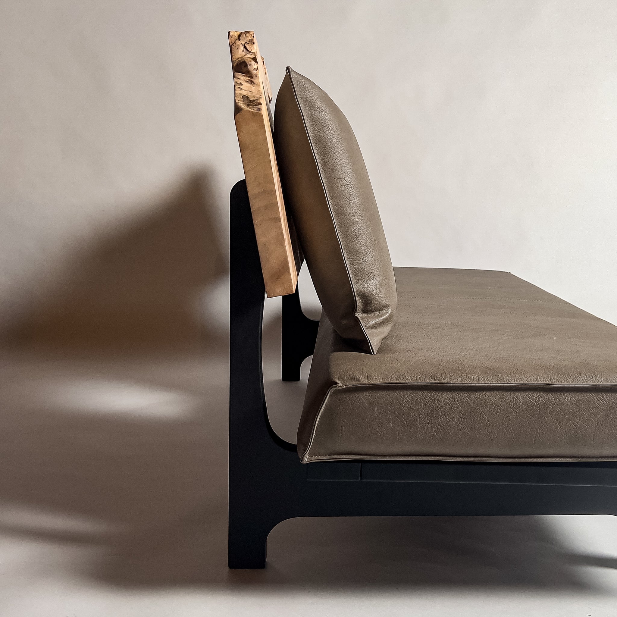 No.2036B3　ポプラ/天然無垢 一枚板ソファ