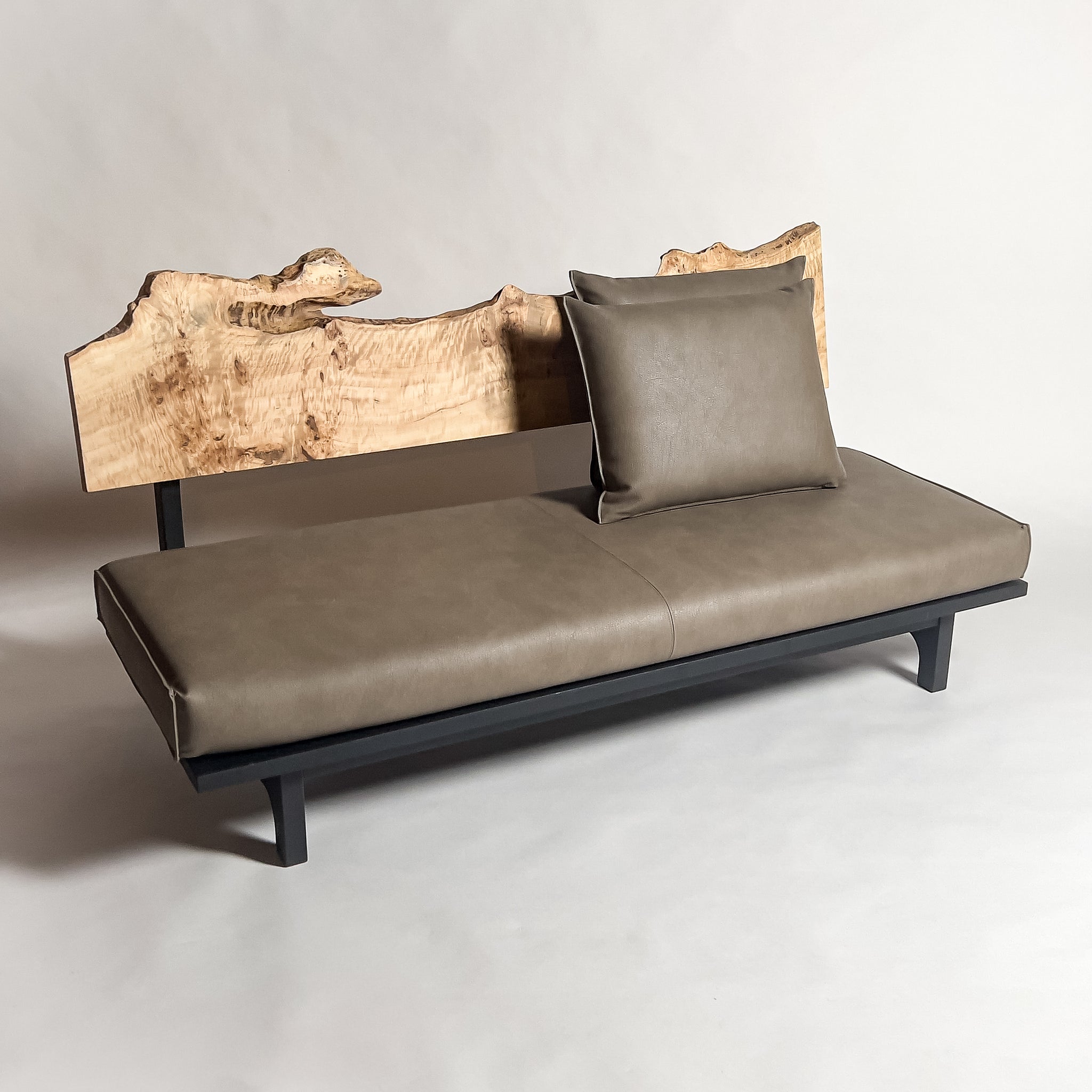 No.2036B3　ポプラ/天然無垢 一枚板ソファ