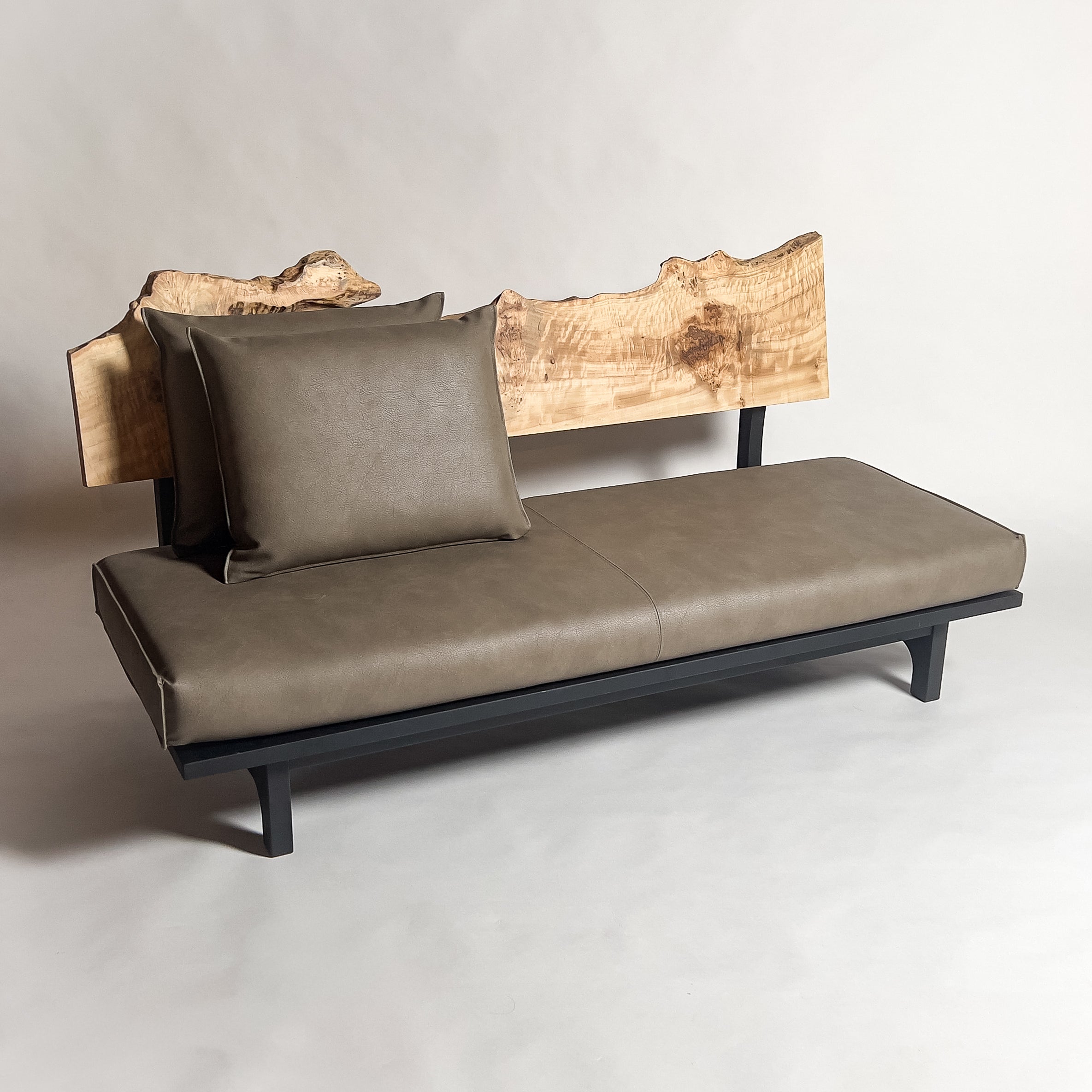 No.2036B3　ポプラ/天然無垢 一枚板ソファ