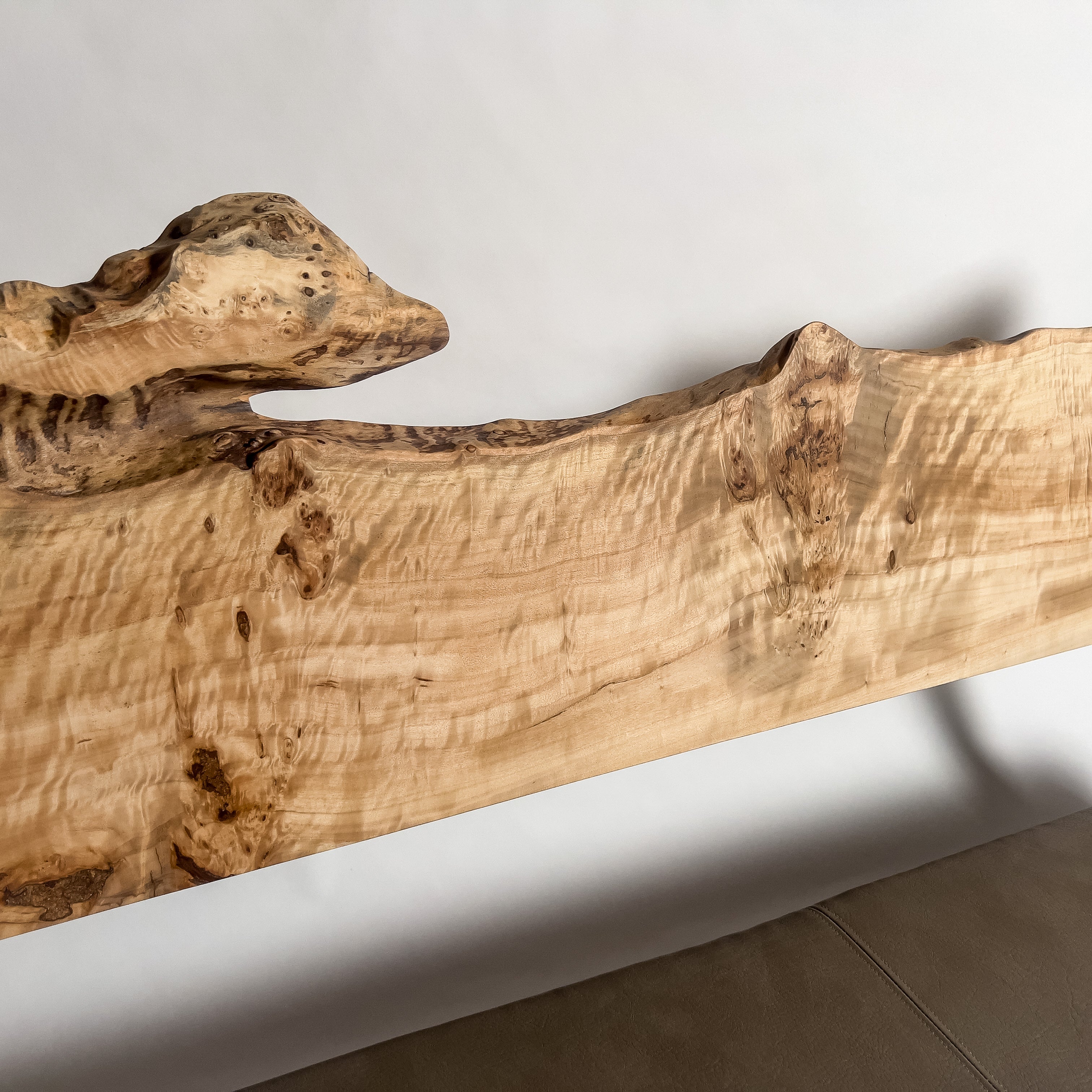 No.2036B3　ポプラ/天然無垢 一枚板ソファ