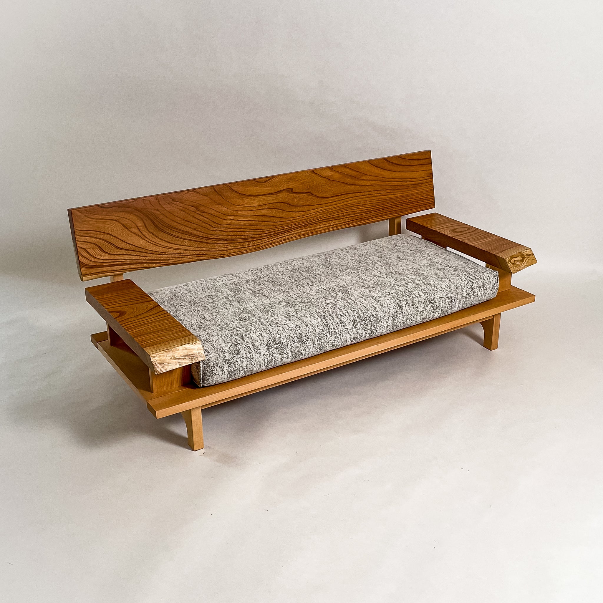 No.1994N　欅（けやき）/天然無垢 一枚板ソファ