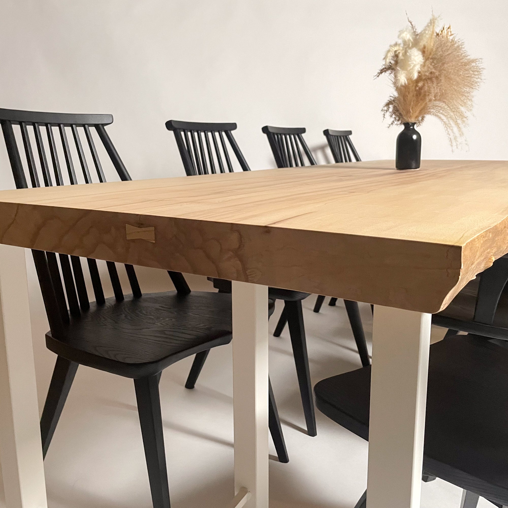 KIDOMEIMOKU 楓一枚板ダイニングテーブル｜260cm(8人掛け