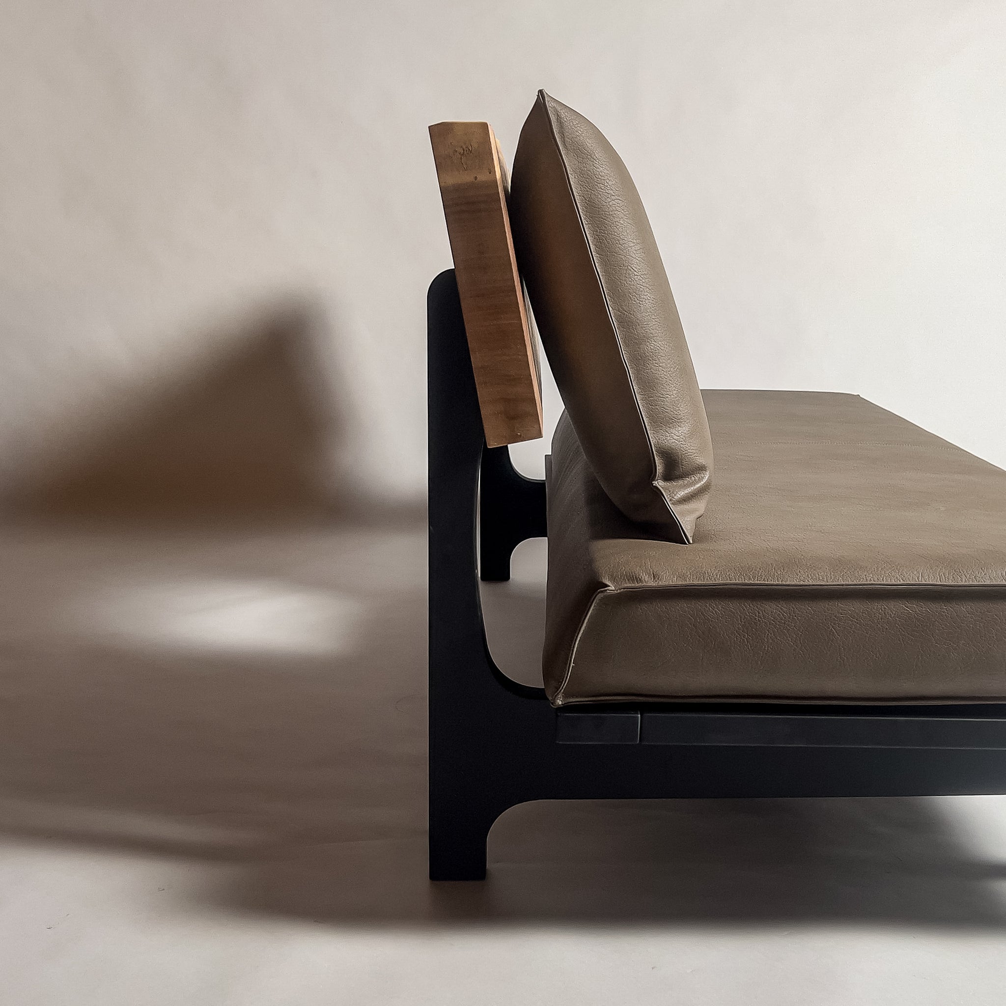 No.2000B3　モンキーポッド/天然無垢 一枚板ソファ