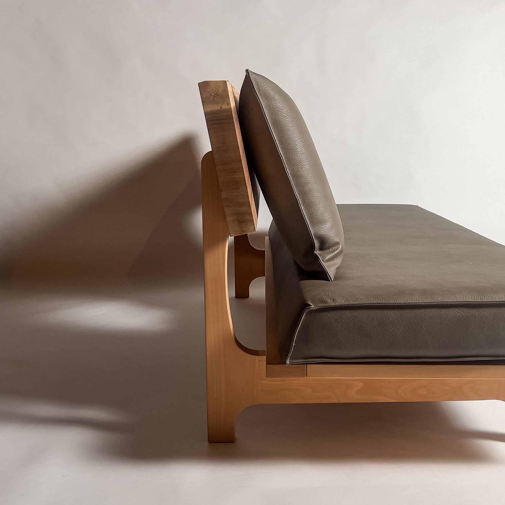 No.2000N3　モンキーポッド/天然無垢 一枚板ソファ