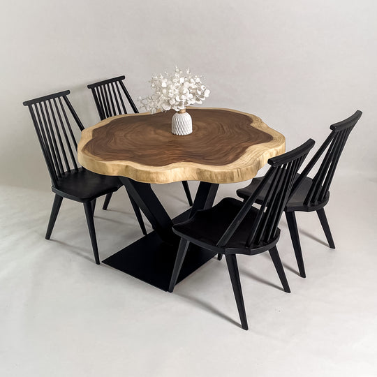 No.2017　モンキーポッド/一枚板ダイニングテーブル