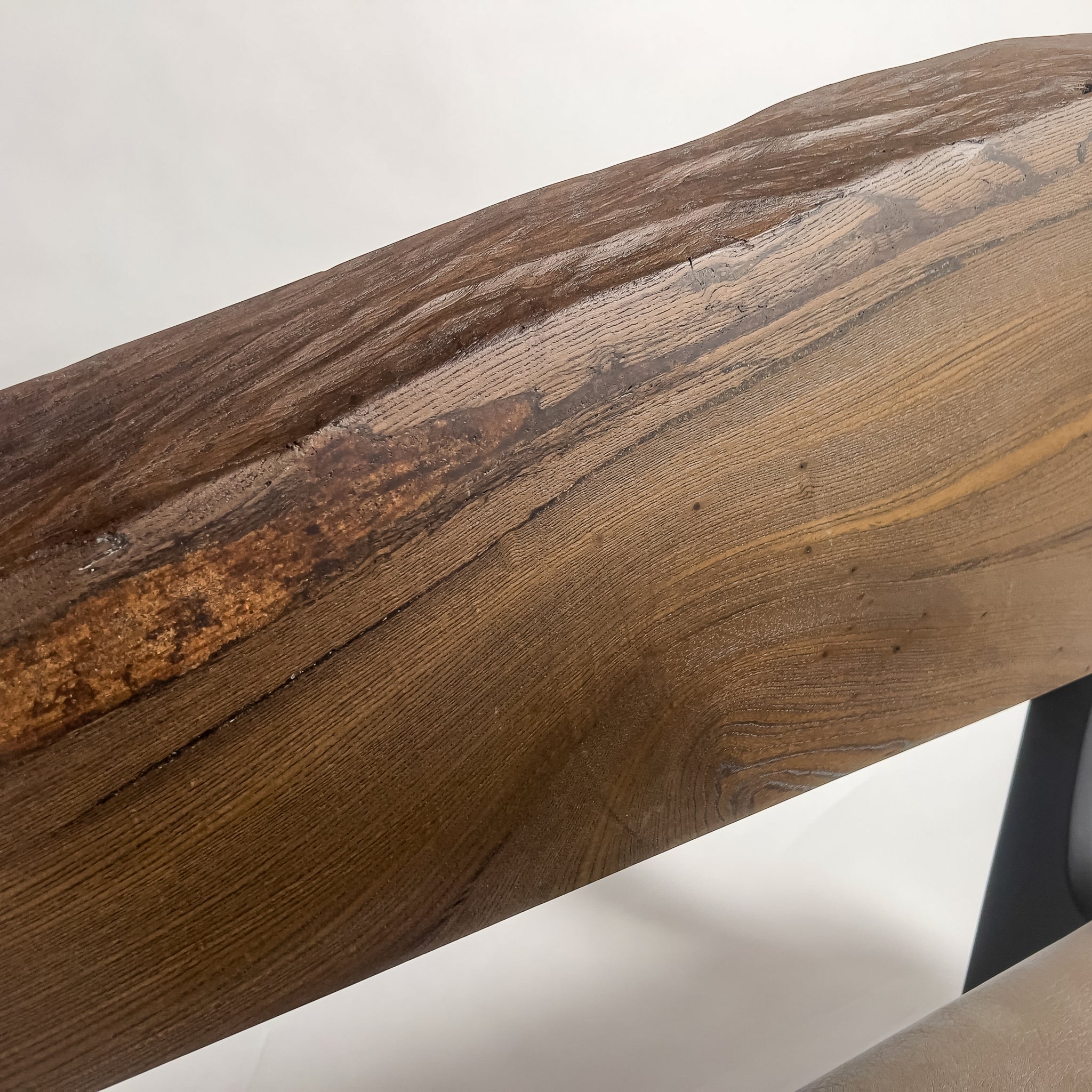 No.2051B3　神代欅（じんだいけやき）/天然無垢 一枚板ソファ