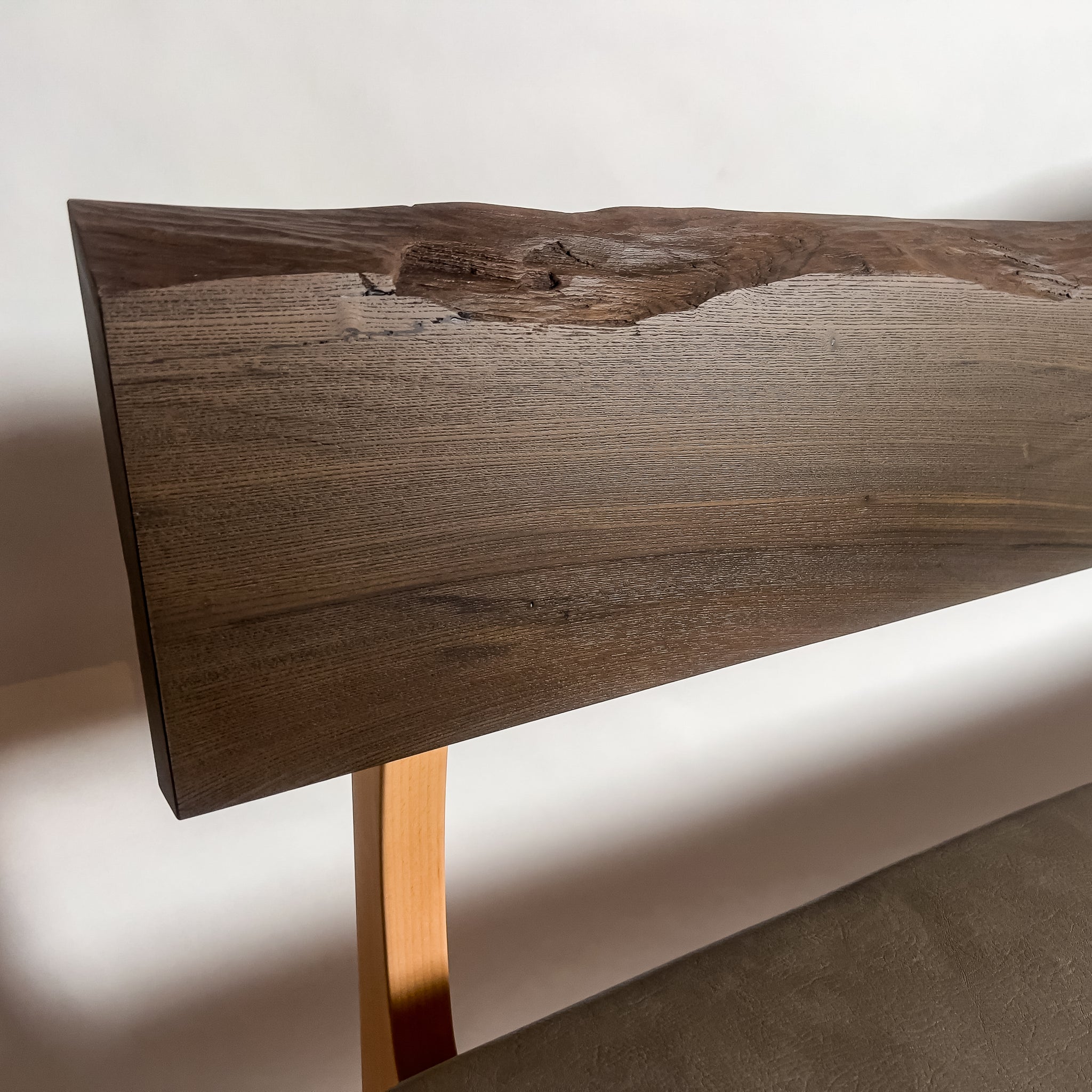 No.2051N3　神代欅（じんだいけやき）/天然無垢 一枚板ソファ