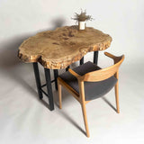 No.2133　ポプラ/一枚板デスク