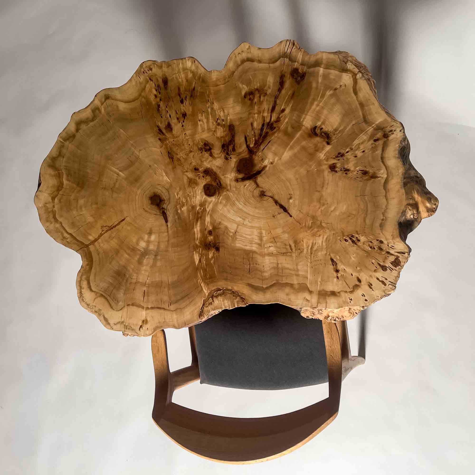 No.2133　ポプラ/一枚板デスク