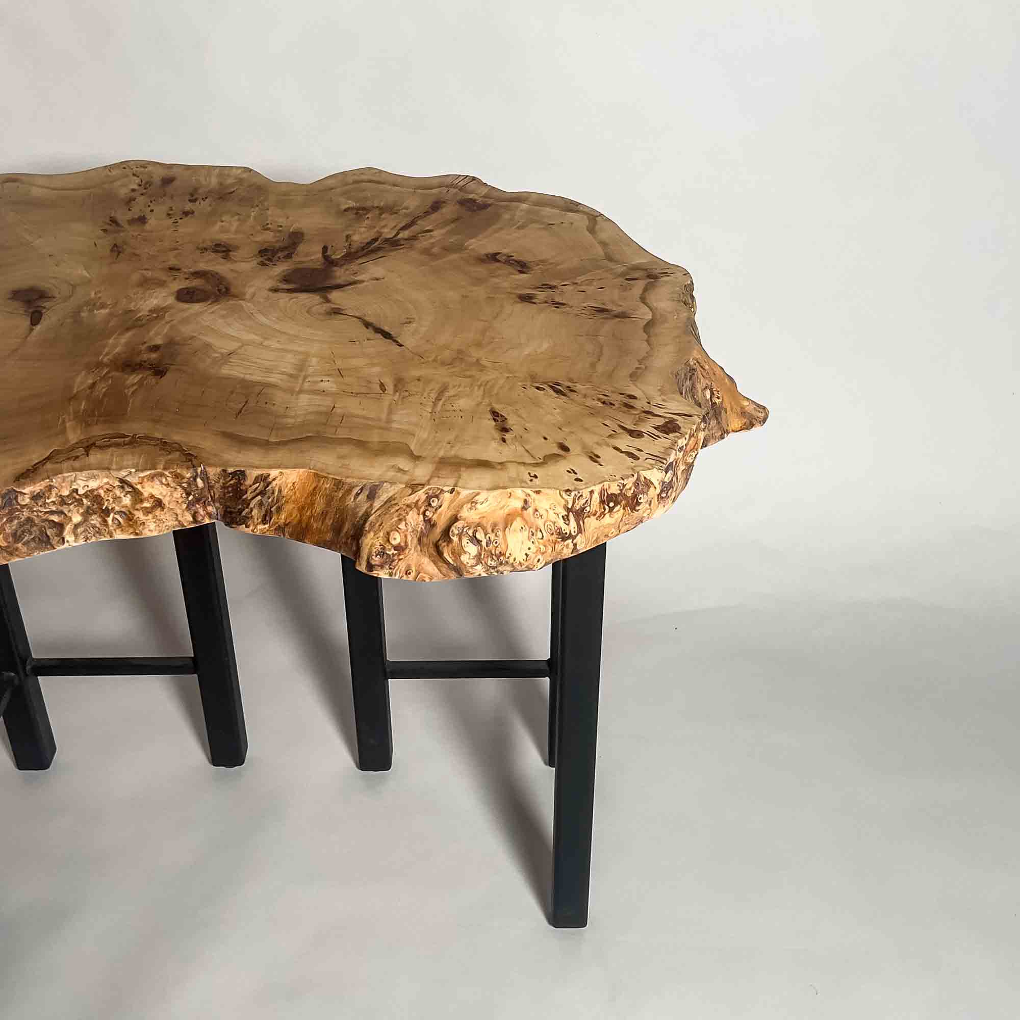 No.2133　ポプラ/一枚板デスク