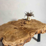 No.2133　ポプラ/一枚板ローテーブル