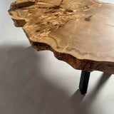 No.2133　ポプラ/一枚板ローテーブル