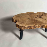 No.2133　ポプラ/一枚板ローテーブル