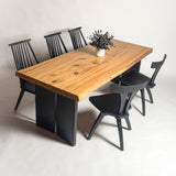 No.1595　屋久杉/一枚板ダイニングテーブル