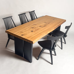 No.1595　屋久杉/一枚板ダイニングテーブル