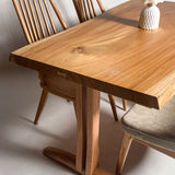 No.2092　欅（けやき）/一枚板ダイニングテーブル