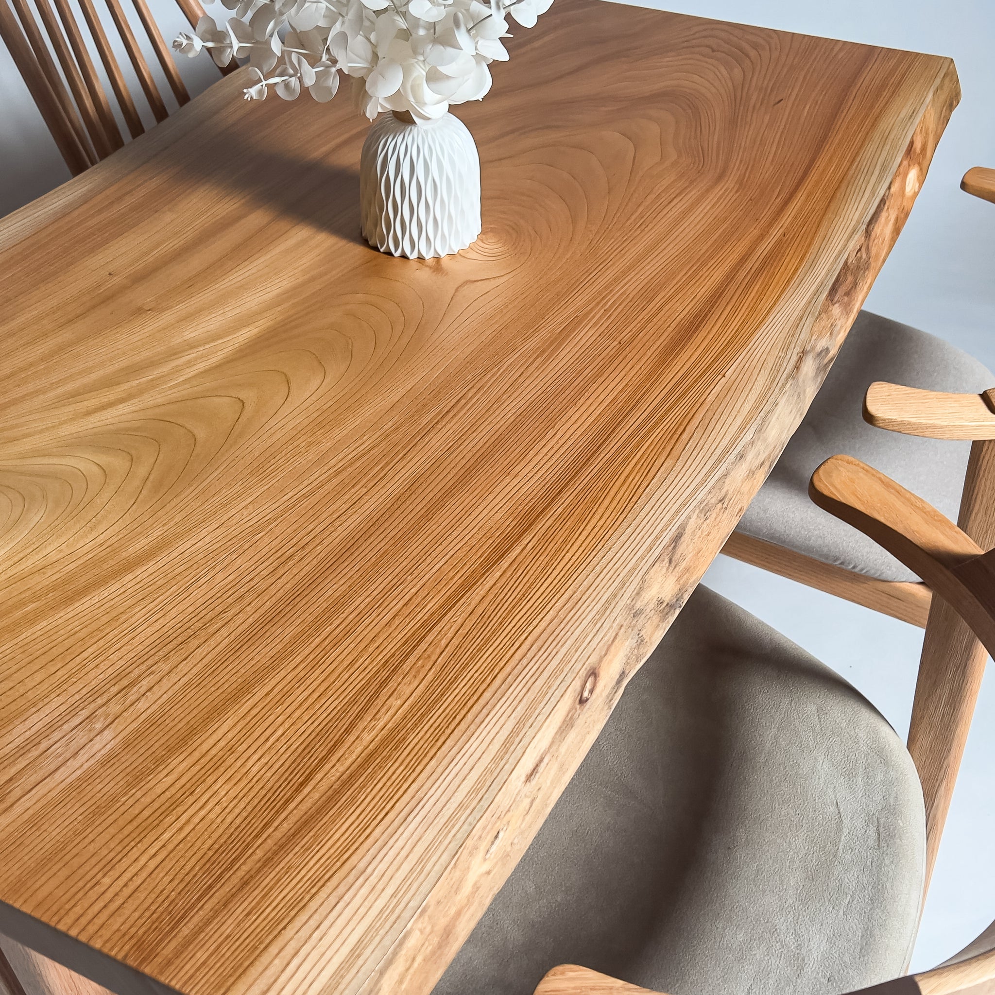 No.2092　欅（けやき）/一枚板ダイニングテーブル