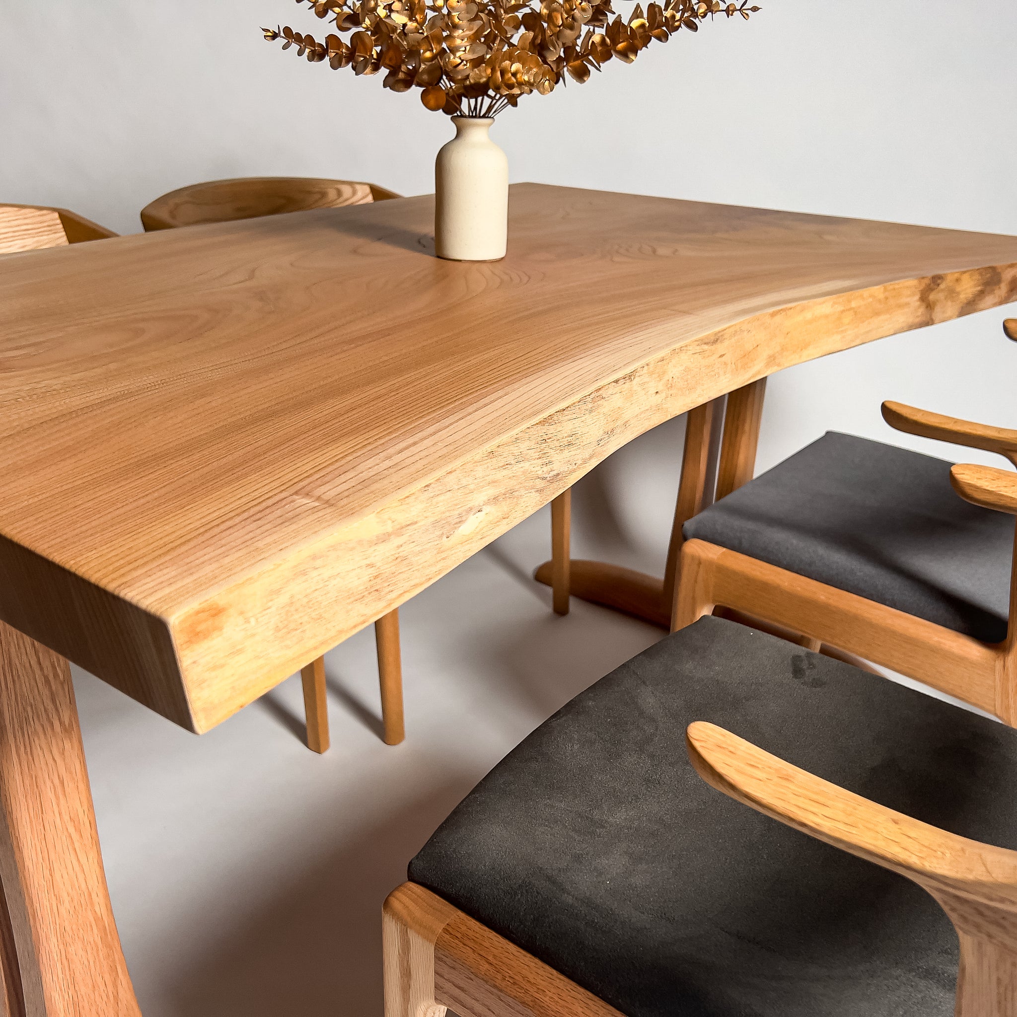 No.2098　欅（けやき）/一枚板ダイニングテーブル