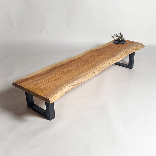 No.2124　欅（けやき）/一枚板テレビ台