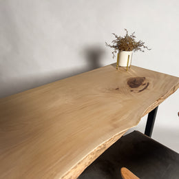 No.2106　栃（とち）/一枚板デスク