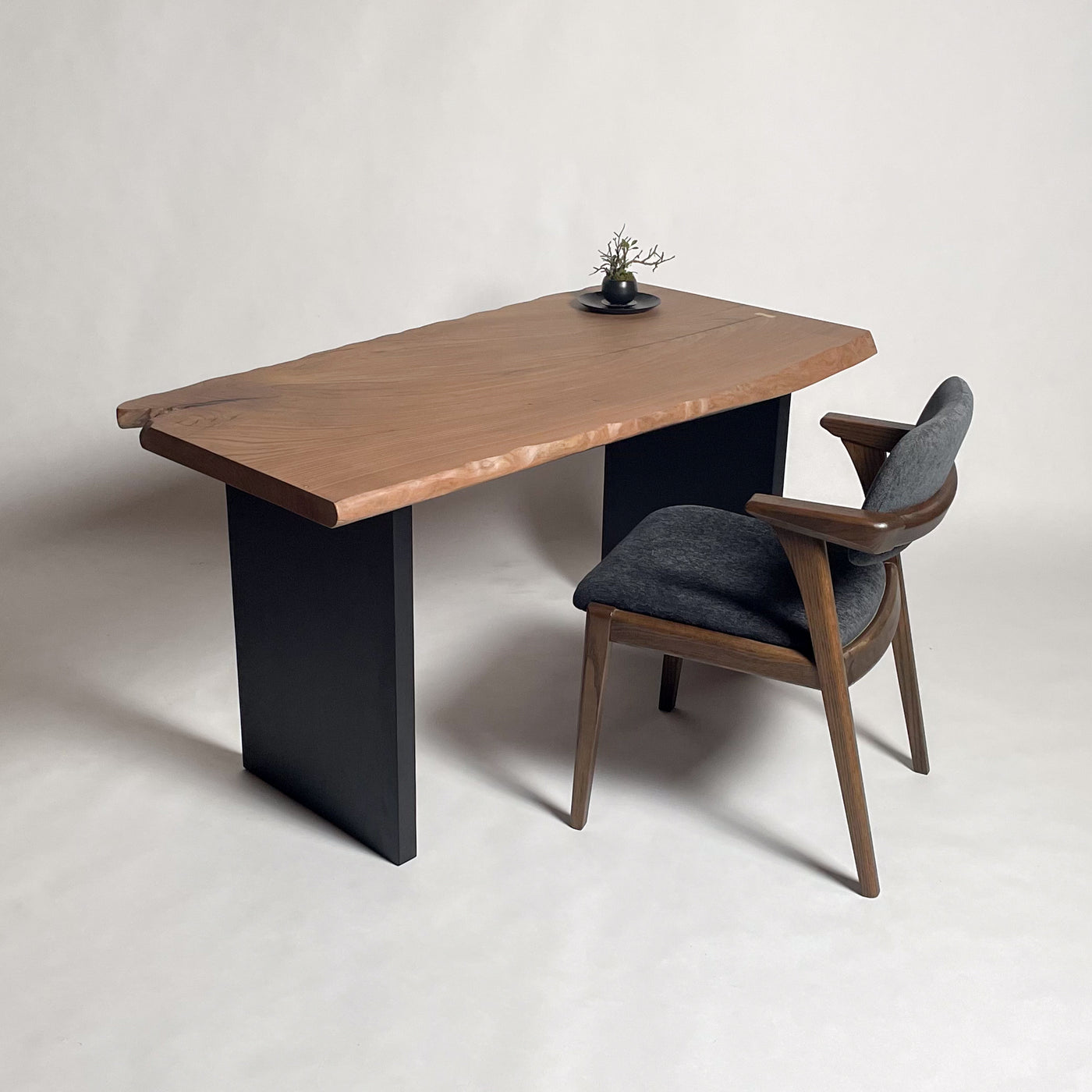 No.1522　神代欅/一枚板デスク