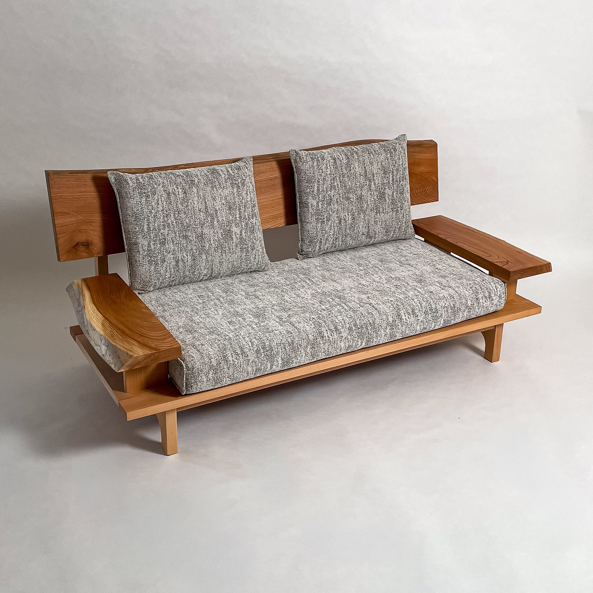 公式】鬼童銘木｜欅 一枚板ソファ｜2人掛け – 【公式】鬼童銘木