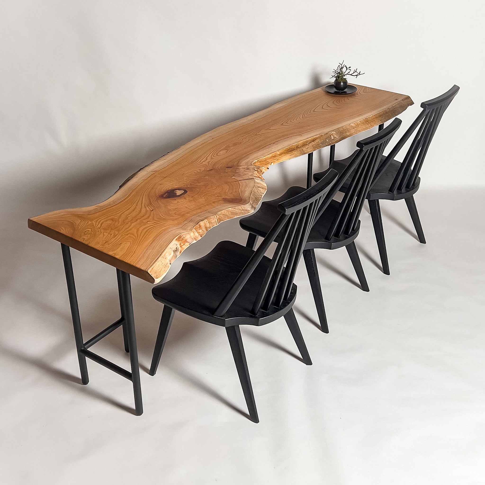 KIDOMEIMOKU 欅一枚板カウンター｜210cm(3人掛け) – 【公式】鬼童銘木