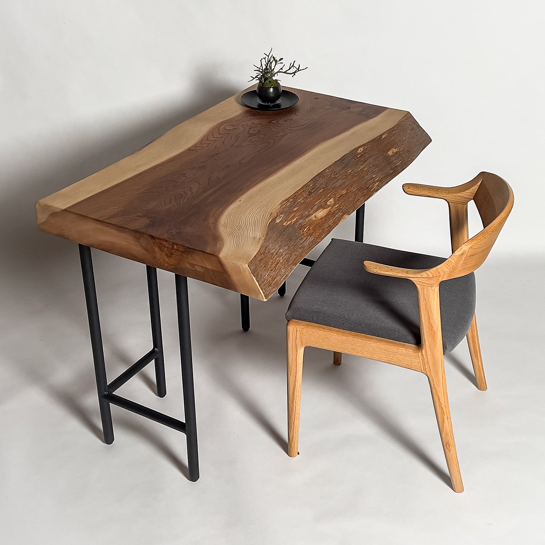 No.2091　吉野杉/一枚板デスク