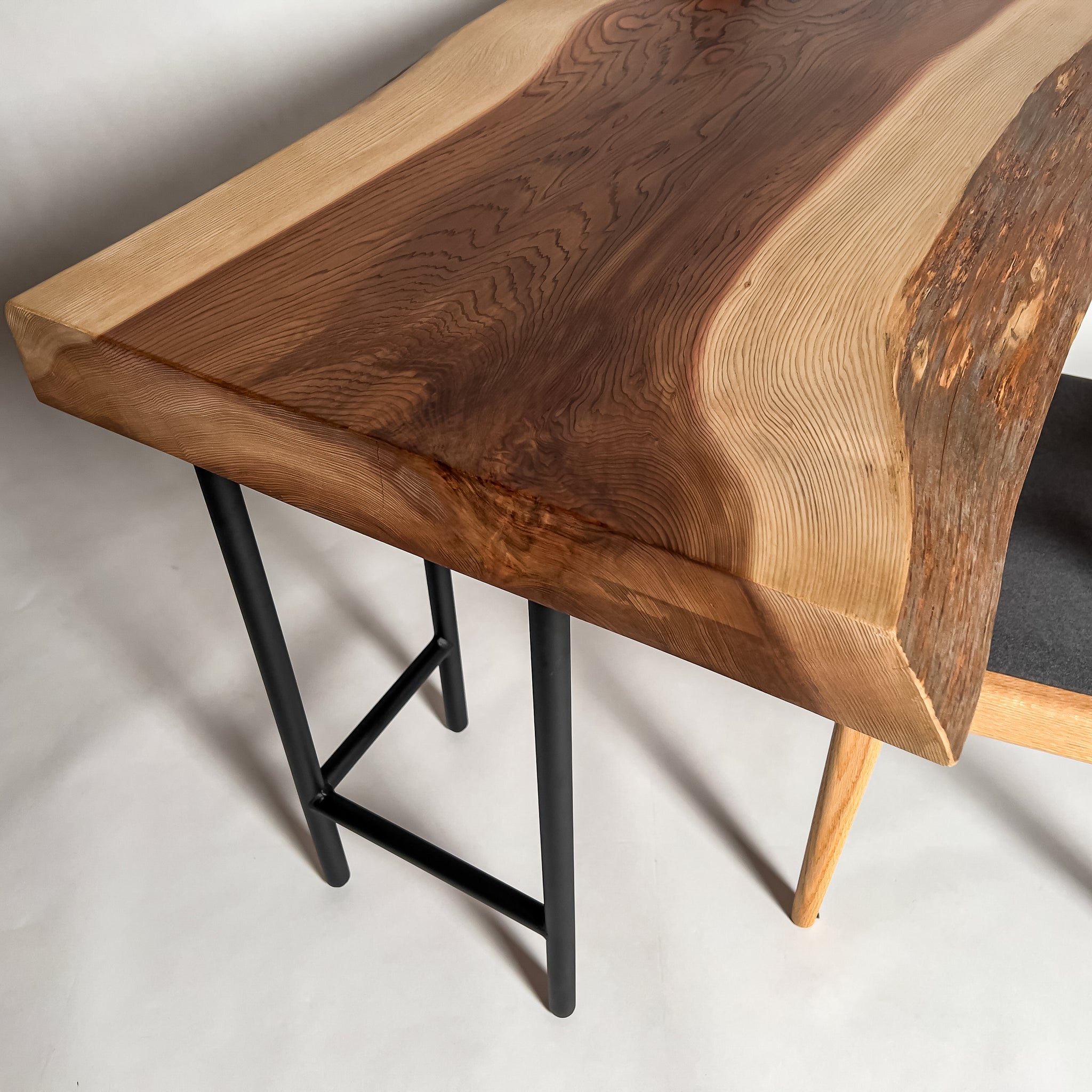 No.2091　吉野杉/一枚板デスク