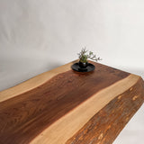 No.2091　吉野杉/一枚板ローテーブル