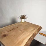 No.2123　栃（とち）/一枚板デスク