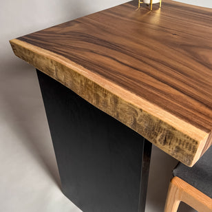 No.2154　モンキーポッド/一枚板ダイニングテーブル