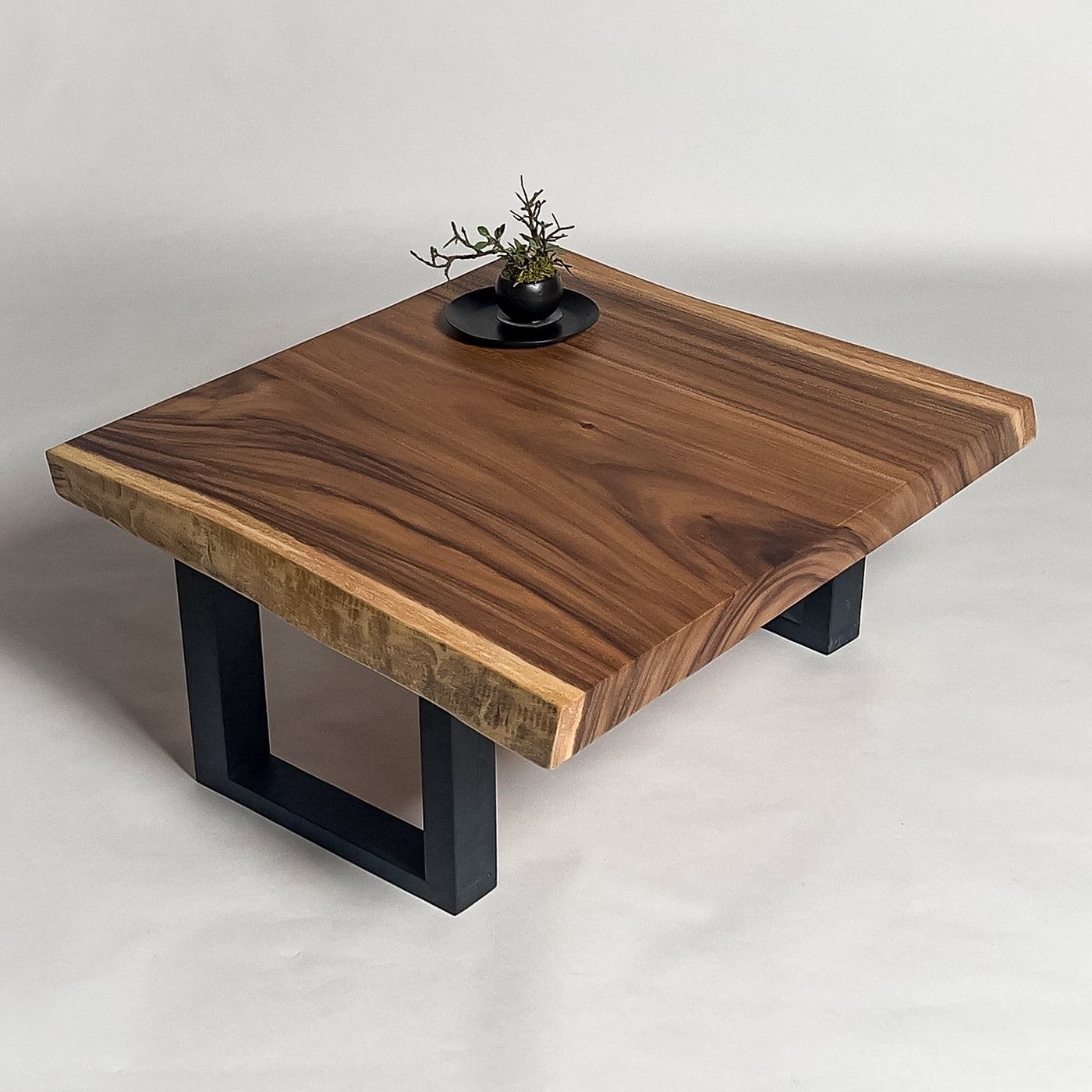 No.2154　モンキーポッド/一枚板ローテーブル