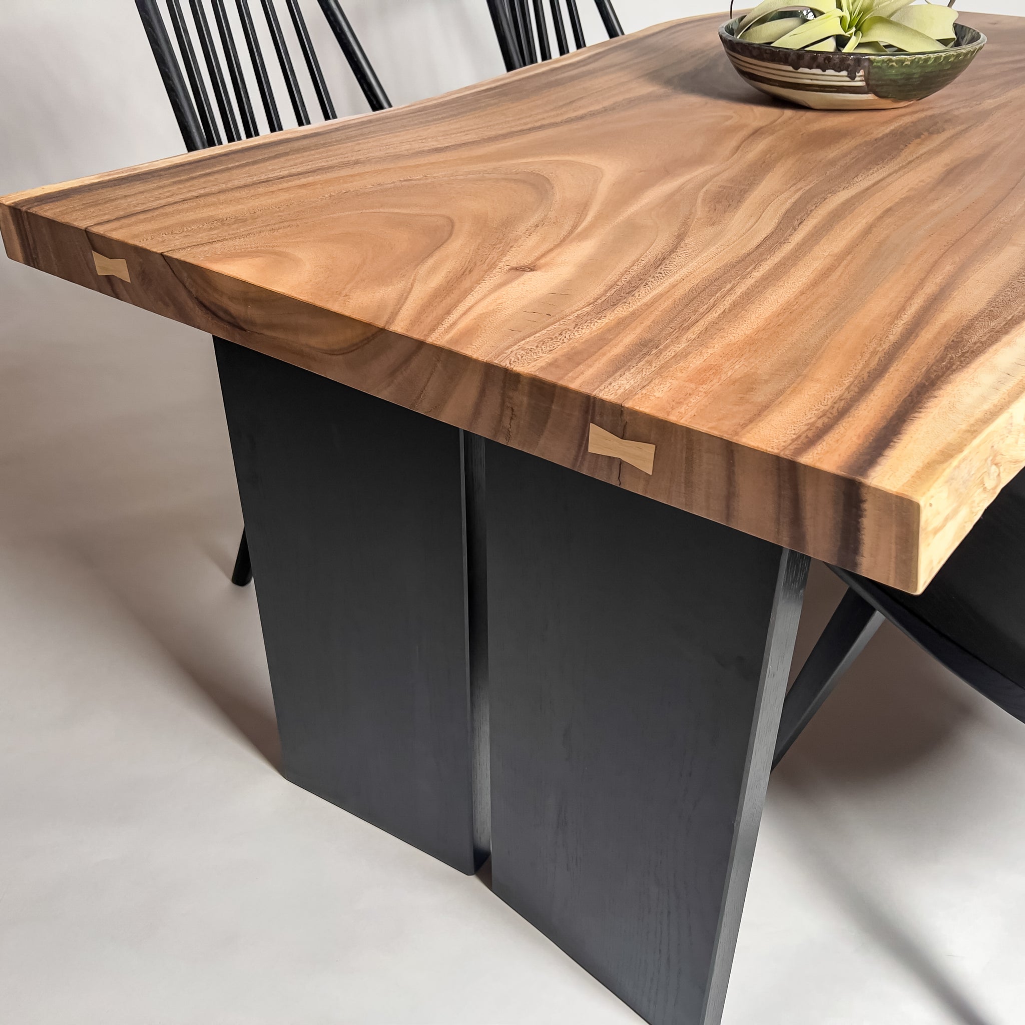 No.2138　モンキーポッド/一枚板ダイニングテーブル