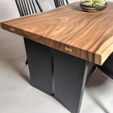 No.2138　モンキーポッド/一枚板ダイニングテーブル