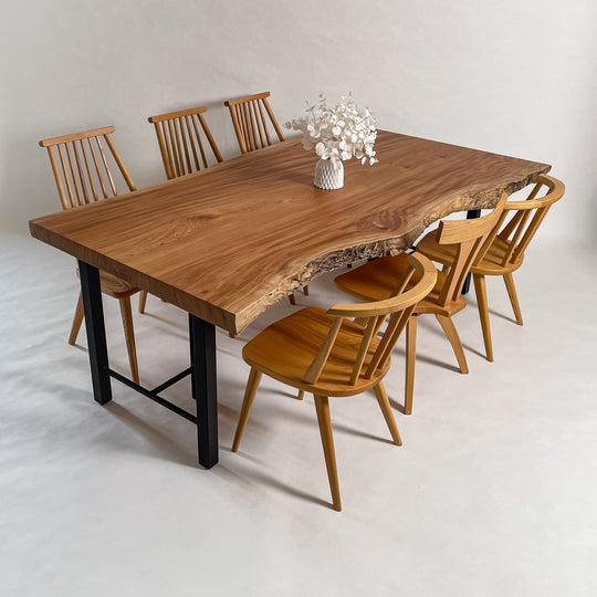 No.2026　欅（けやき）/一枚板ダイニングテーブル