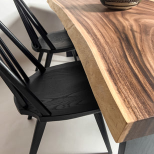 No.2157　モンキーポッド/一枚板ダイニングテーブル