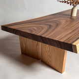 No.2157　モンキーポッド/一枚板座卓