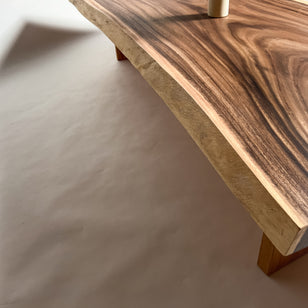 No.2157　モンキーポッド/一枚板座卓