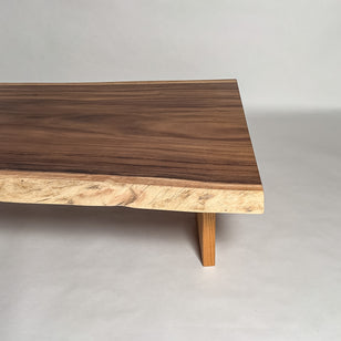 No.2157　モンキーポッド/一枚板座卓