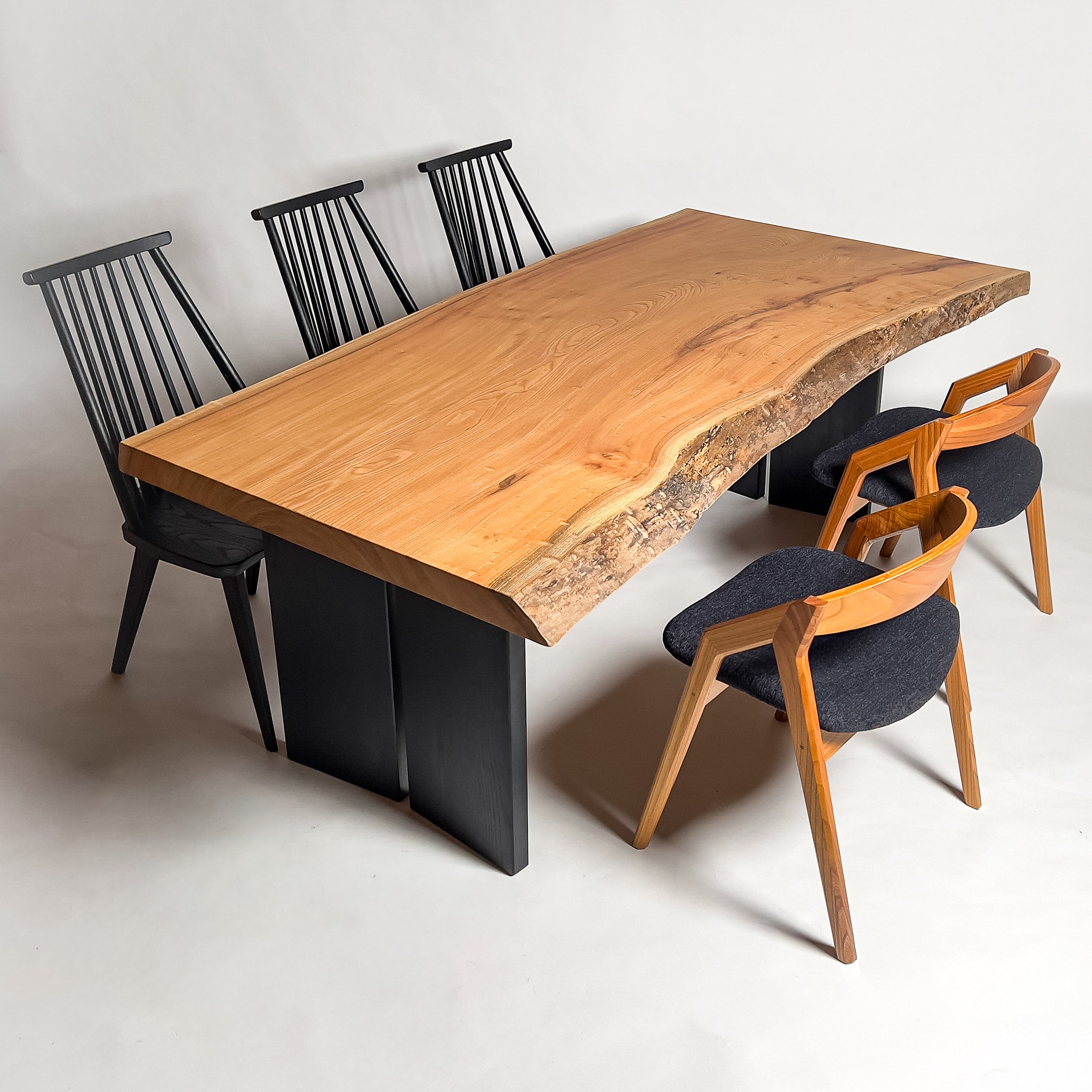 No.2087　欅（けやき）/一枚板ダイニングテーブル